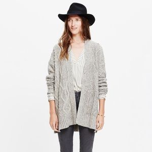Madewell Panelstitched Open Cardigan